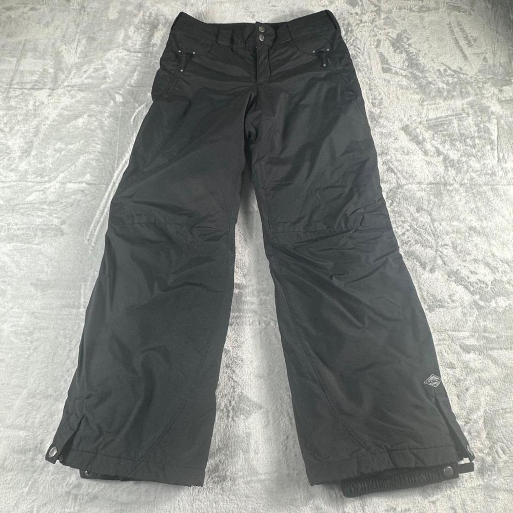Columbia Sportswear Company Youth Snow Pants 14 16 Black Omni-Tech Titanium